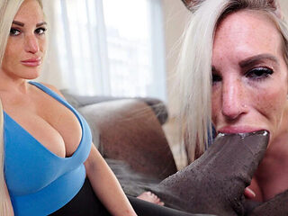 Bratty Stepsis Gets Creampied By BBC - Rough Interracial Fuck