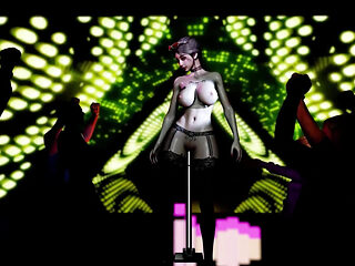 Beauty Bar Dancer - 3D Animation