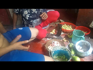 Desi vabi sobji cutting with bf
