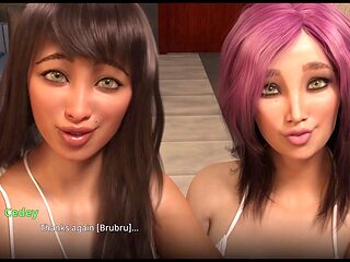 Erotic tales featuring a busty amateur brunette with a great backside