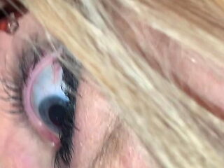 Mahlei Rose Does A Quick Suck On a Bus 