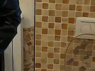 Miss Alessa Milano Feeding From Toilet Part 1