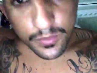 Brazilian shows his thick sausage