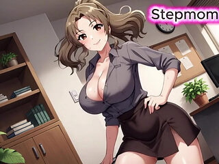 JOI Stepmom Glasses Teacher Solo - Come with me 100% You'll cum - Dirty Talk