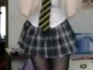 Schoolgirl tranny Sarah
