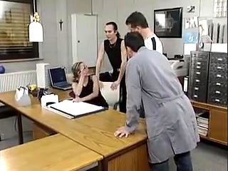 Fisting - Blonde Riding a Fist.