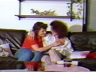 Vintage Mature Brunette Gets Fingered and Eaten to Orgasm on Couch