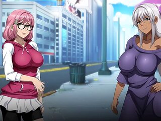 Dine and dash, visual hentai, anime futa