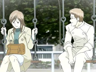 Romancing an anime girl in the park