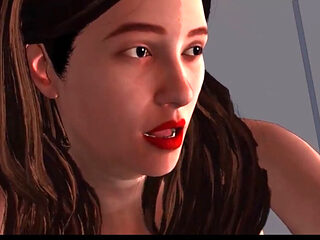 Stepmother fucked by stepson after stepdad leave Animated porn