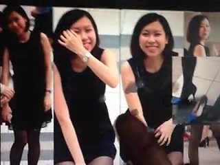 cum tribute chinese Bitch