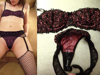 Thick Cumshot in Wife's Panties