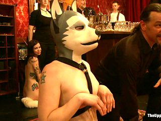 Krysta Kaos & Minx Grrl in Minx' Puppy Party - TheUpperFloor