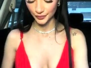 Sexy Fun Outdoors With Brunette Babe