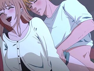 Fucking gorgeous Makima from Chainsaw Man right in the movie theater