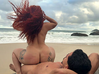 The boss's wife took me to visit the nudist beach of Abric&oacute; in Rio de Janeiro
