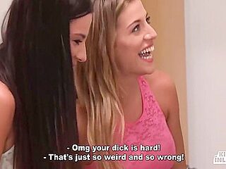 Silvia Dellai #eveline Dellai -twin Czech Step sisters Forbidden Sex With Stepfathers Big Cock