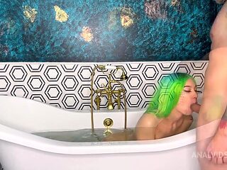 Horny Teen Rina Kitty First Time Anal - Steve Rickz