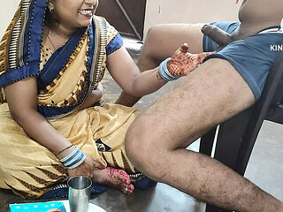 Rakshabandhan Special Fucking with Annuakhil - Desi Aunty Blowjob and Rough Doggy Style Sex