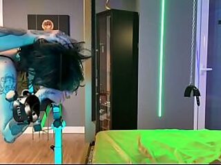 Tanned Latina slut takes a rough blowjob and gets punished