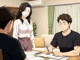 Stepmonster's sensual massage relieves stepson's exam stress