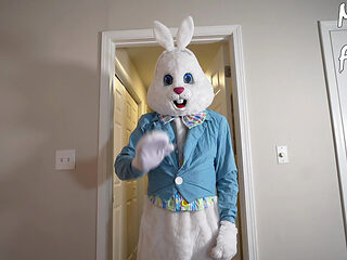 Easter Bunny Gave Me His Huge Dick In All My Holes