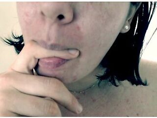 Italian Asmr Brain Orgasm With My Tongue On Your Cock Insalivated Fingers