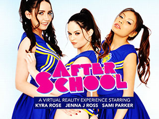 After School featuring Sami Parker, Kyra Rose, and Jenna J Ross - NaughtyAmericaVR