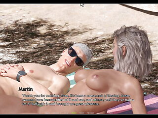 The adventurous couple #51 - Martin and Anne went to the beach and he got a handjob