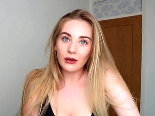 Blonde teen Sierras first erotic masturbation video