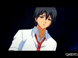 Horny anime school hottie fucks like a slut