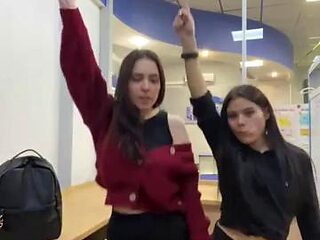 Valeriankaa with Karina have a fun 3