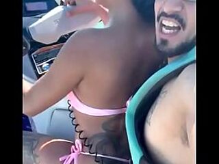 Amateur Horny Brazilian Bride Gets Fucked by Muscular Jetski Coach with Big Dick