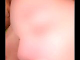Sexy redhead gives intimate beachside blowjob