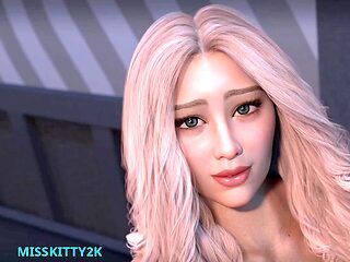 3D pregnant ladies in action featuring Misskitty2k