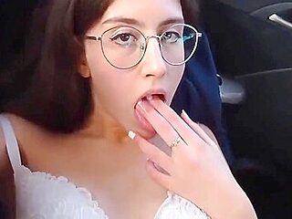 Teen 18+ Fucks Car Perfect Ass Blowjob Public Facial Shanaxnow