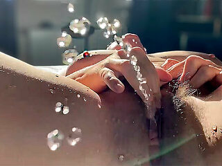 Sunny squrting pussy orgasm, stepmom masturbating to stepson