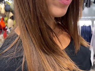 (DIA ITA) I FUCKED a SALESWOMAN IN THE FITTING ROOM and FUCKED her ASS after her shift