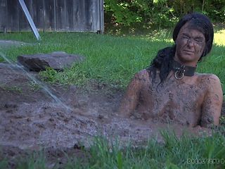 Saucy raven-haired bimbo gets punished by her kinky master