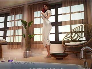 Desirium - Big Booty Thick Landlady MILF Loves Giving Her Tenant a Sexy Massage - Big Ass Huge Boobs MILF