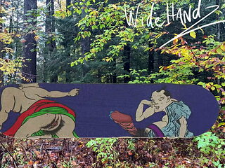 Kinky Ukiyoe 3D Skateboard 