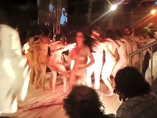 Naked on Stage 124 Macumba