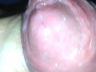 Make my dick hole spurt thick cum on ur clit