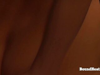 Bound Heat featuring hottie's bondage smut