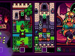 Adventurous anime characters embark on a slimes-inspired let's play session.