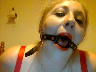 BBW Elle Moon Lipstick Ring Gag Self Bondage