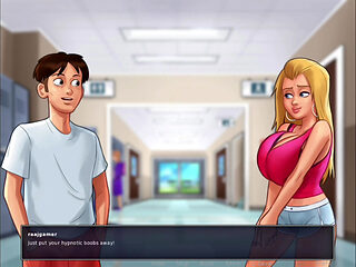 Sex with stepsister and neighbour .(summer time saga game)