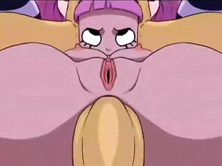 One piece Ussop having his way with Perona