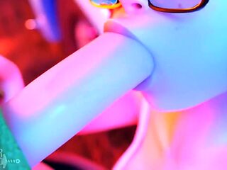 Velma Halloween Animation (blenderknight, Lewdheart)