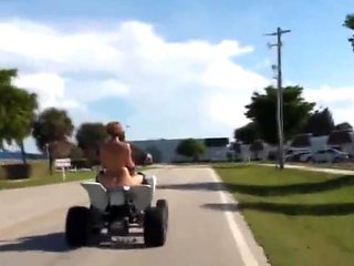Nude on wheels